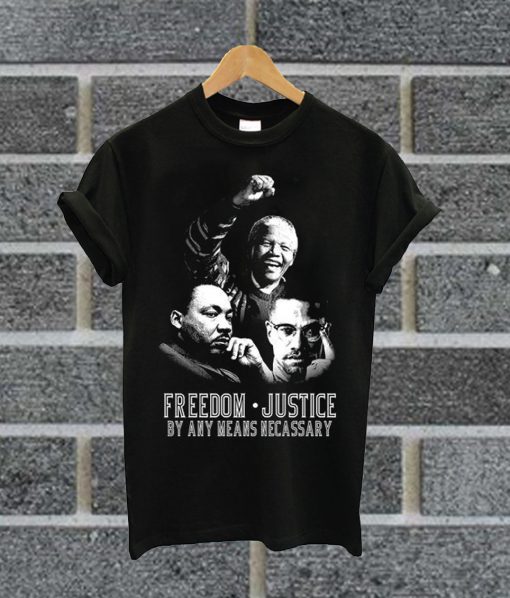 Mandela, Martin Luther King, Malcolm X T Shirt