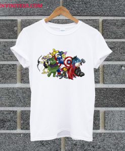 New Avengers Winnie The Pooh & Friends T Shirt