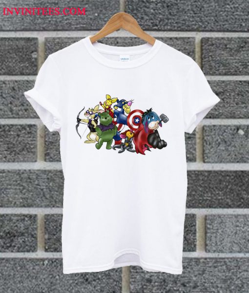 New Avengers Winnie The Pooh & Friends T Shirt