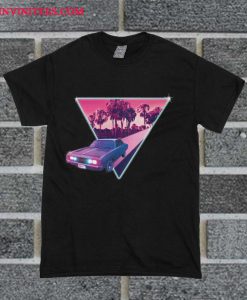 Nighdrifter Retro Wave Car T Shirt