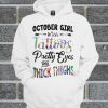 October Girl With Tattoos Hoodie