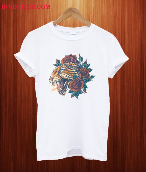 Ornate Leopard T Shirt