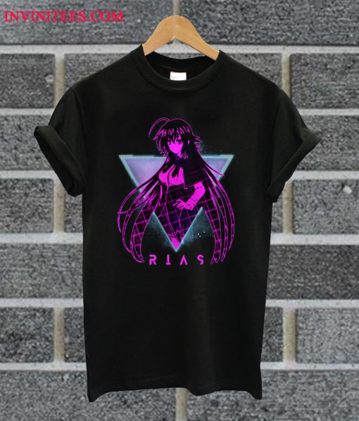 Rias Futuristic 80s High School DxD Anime T Shirt