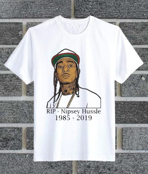 Rip Nipsey Hussle Crenshaw 1985 2019 T Shirt