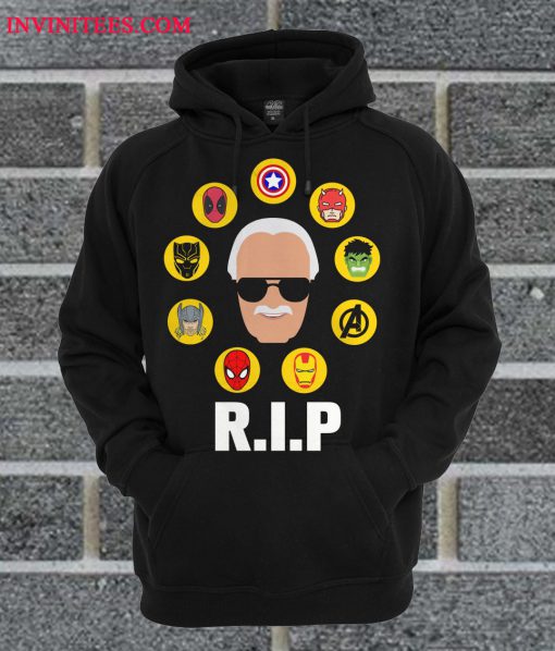 Rip Stan Lee 1922-2018 Bye My Hero’s Hoodie