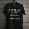Sasshole Wife T Shirt