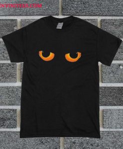 Spooky Cat Eyes T Shirt