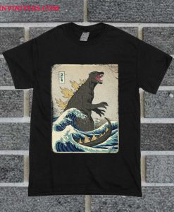 The Great Godzilla Off Kanagawa T Shirt