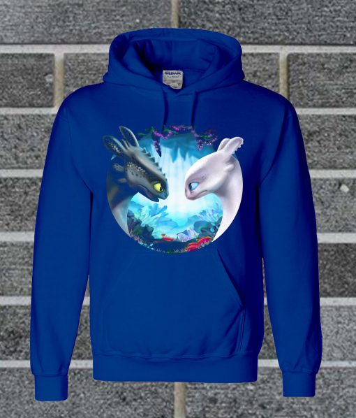 Toothless And Light Fury Romantic Love Hoodie