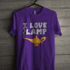 Aladdin I Love Lamp T Shirt