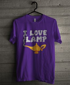 Aladdin I Love Lamp T Shirt