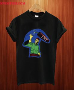 An Mad Chinese Man Throwing Dynamite T Shirt