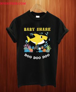 Baby Shark Doo Doo Doo Black T Shirt