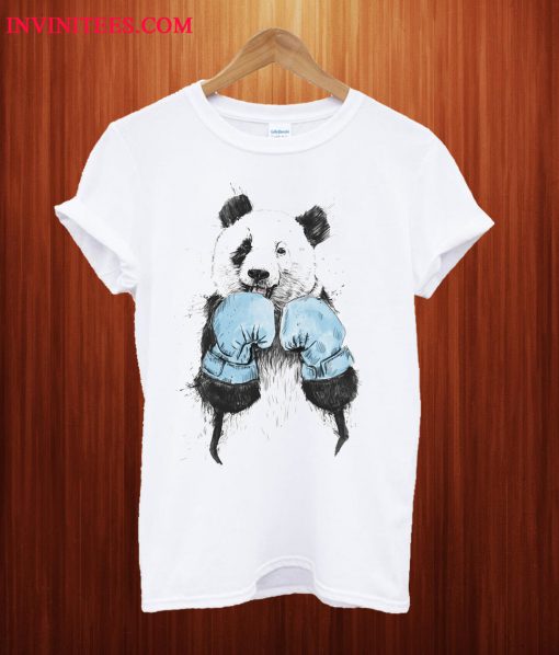 Boxing Panda T Shirt