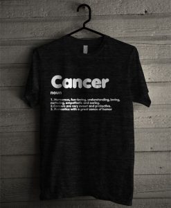 Cancer Zodiac Sign T Shirt