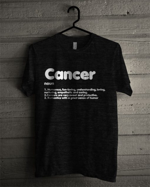 Cancer Zodiac Sign T Shirt