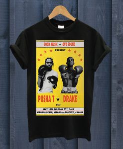 Drake Vs. Pusha T Rap Battle T Shirt