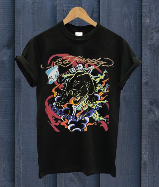 Ed Hardy - Panther Vintage Tattoo T Shirt