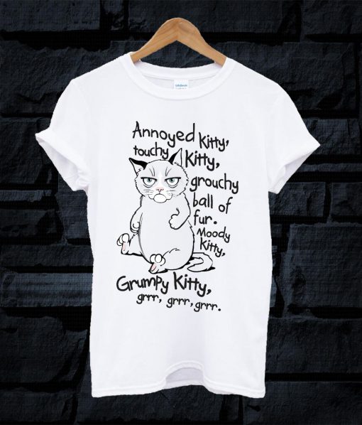 Funny Grumpy Grrr Grrr Grrr T Shirt