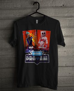 Game Fortnite Marshmello Vs Ninja T Shirt