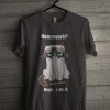 Grumpy Cat Men's Fun Cartoon T Shirt