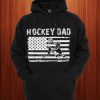 Hockey Dad Father's Day With America Flag Hoodie