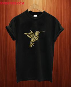 Humming Bird Geometric T Shirt