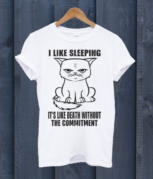 I Like Sleeping T Shirt