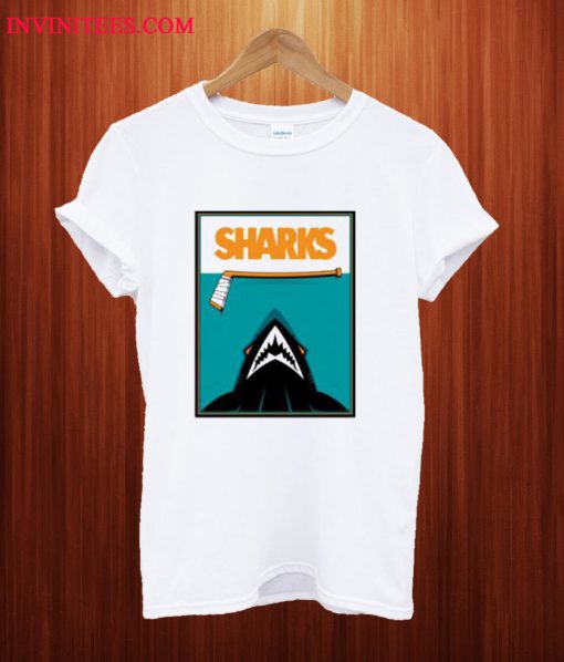 Jaws San Jose Sharks T Shirt