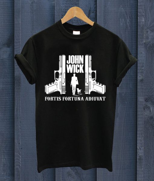 John Wick Fortis Fortuna Adiuvat T Shirt