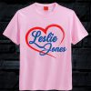 Leslie Jones Love Heart T Shirt