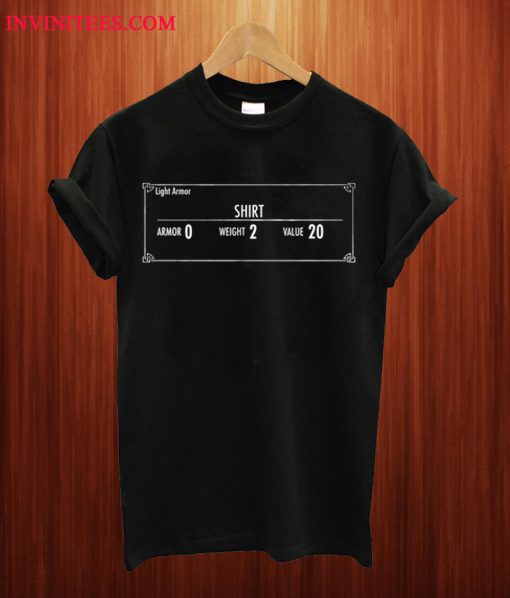 Light Armor Gamer T Shirt