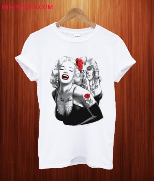 Marilyn Monroe White T Shirt