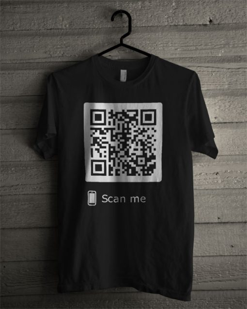 Never Gonna Give You Up RickRoll QR Code T Shirt