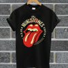 Rolling Stones 50 Years Black T Shirt