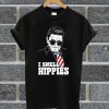 Ronald Reagan 1980 I Smell Hippies T Shirt
