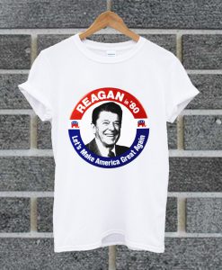 Ronald Reagan 1980 Presidential T Shirt