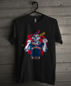 Skull Wahoo Cleveland Indians T Shirt