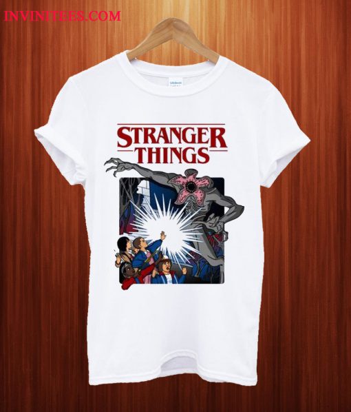Stranger Things Eleven Vs Demogorgon T Shirt