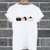 Sushi Cat, Dog, Sloths Pattern T Shirt