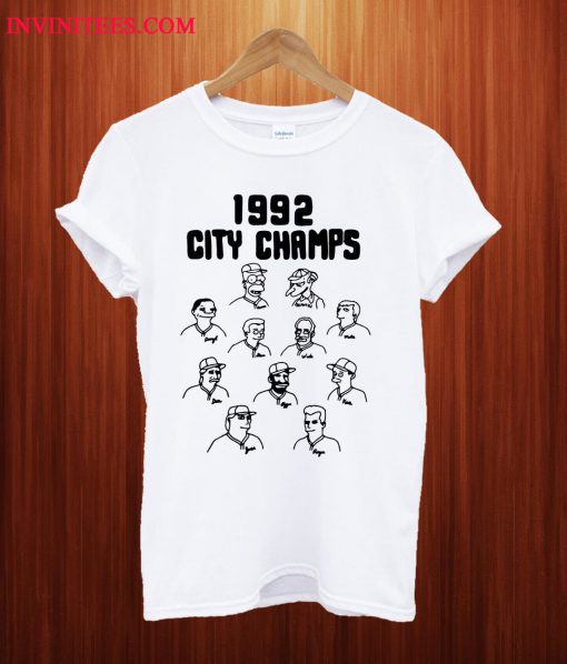 The Simpsons 1992 City Champs T Shirt