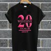 Westlife The Twenty Tour 2019 T Shirt