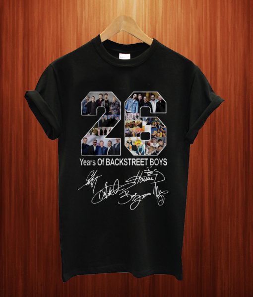 26 Years Of Backstreet Boys T Shirt
