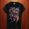 All Marvel Avengers Heroes Signatures Poster T Shirt