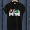 Boston City Of Champions Black T Shirt