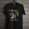 Christmas In July Flamingo And Hawaiian Lover T Shirt