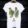 Chunk Fresh Prince 90 print Retro T Shirt