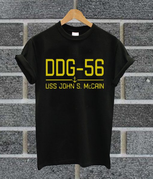 DDG 56 Uss John S McCain T Shirt
