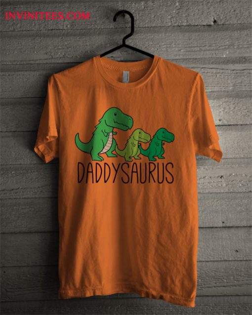 Daddysaurus T Shirt