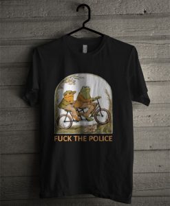 Frog Fuck The Police T Shirt